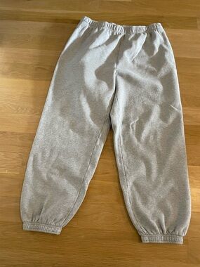 Aritzia Light Heather Gray Track Joggers